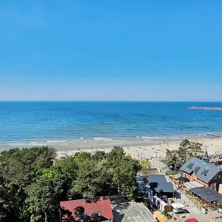 Holidayhomepl Slavia New 702 Z Balkonem I Widokiem Na Morze شقة مينززدرويه